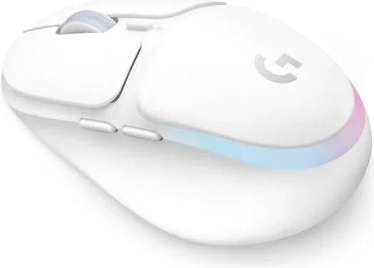 Logitech G705 Wireless Gaming Mouse, Six Buttons Fully Programmable, 40 Hour Gaming Battery, 100-8200 DPI Resolution, Lightsync RGB Lighting, White - eBuy UAE